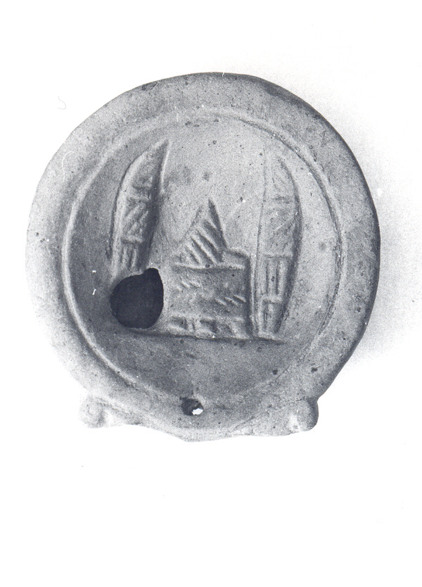 lucerna, monolicne, a volute (prima metà sec. I d.C)