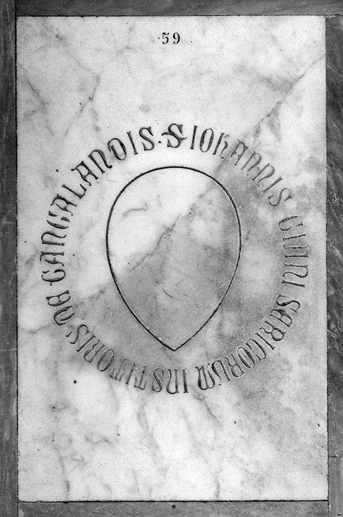lastra tombale - produzione fiorentina (sec. XIX)