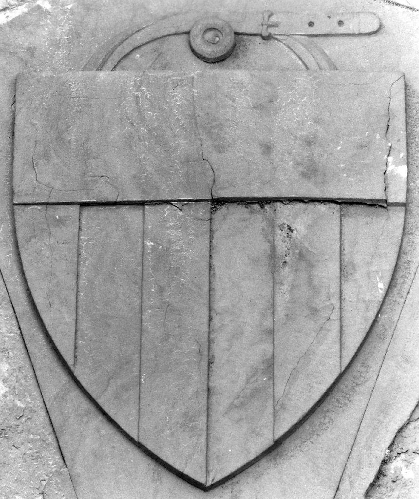 stemma gentilizio della famiglia Campoli (rilievo) - produzione toscana (sec. XIX)