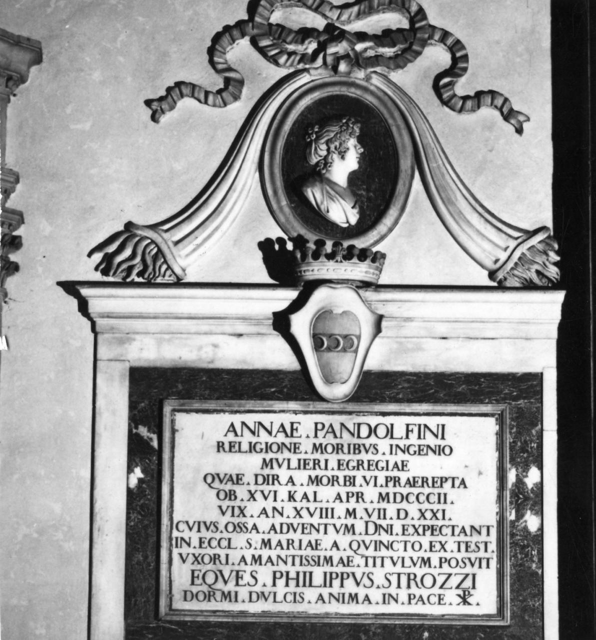 monumento funebre - bottega fiorentina (sec. XIX)