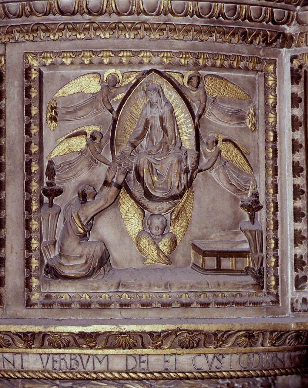 assunzione della Madonna (rilievo) di Cavalcanti Andrea detto Buggiano (sec. XV)