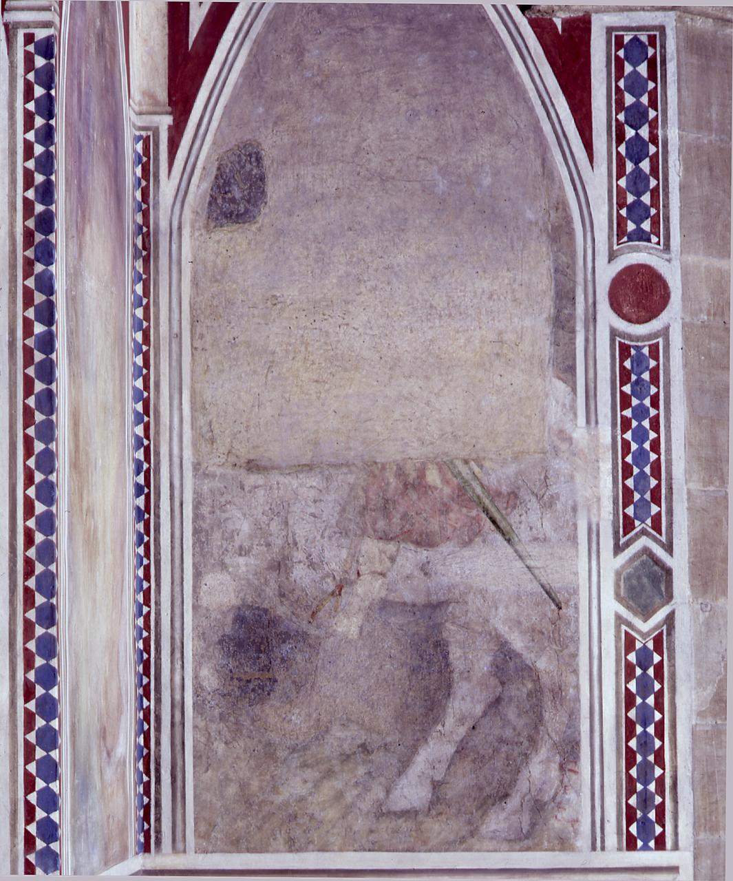 San Martino (dipinto, frammento) di Giotto (cerchia) (sec. XIV)