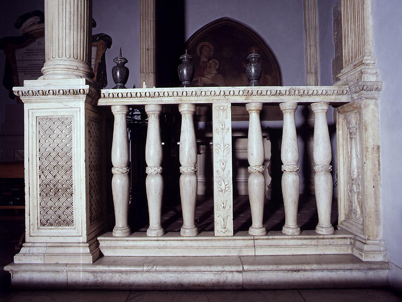 recinto di altare - produzione fiorentina (sec. XV)