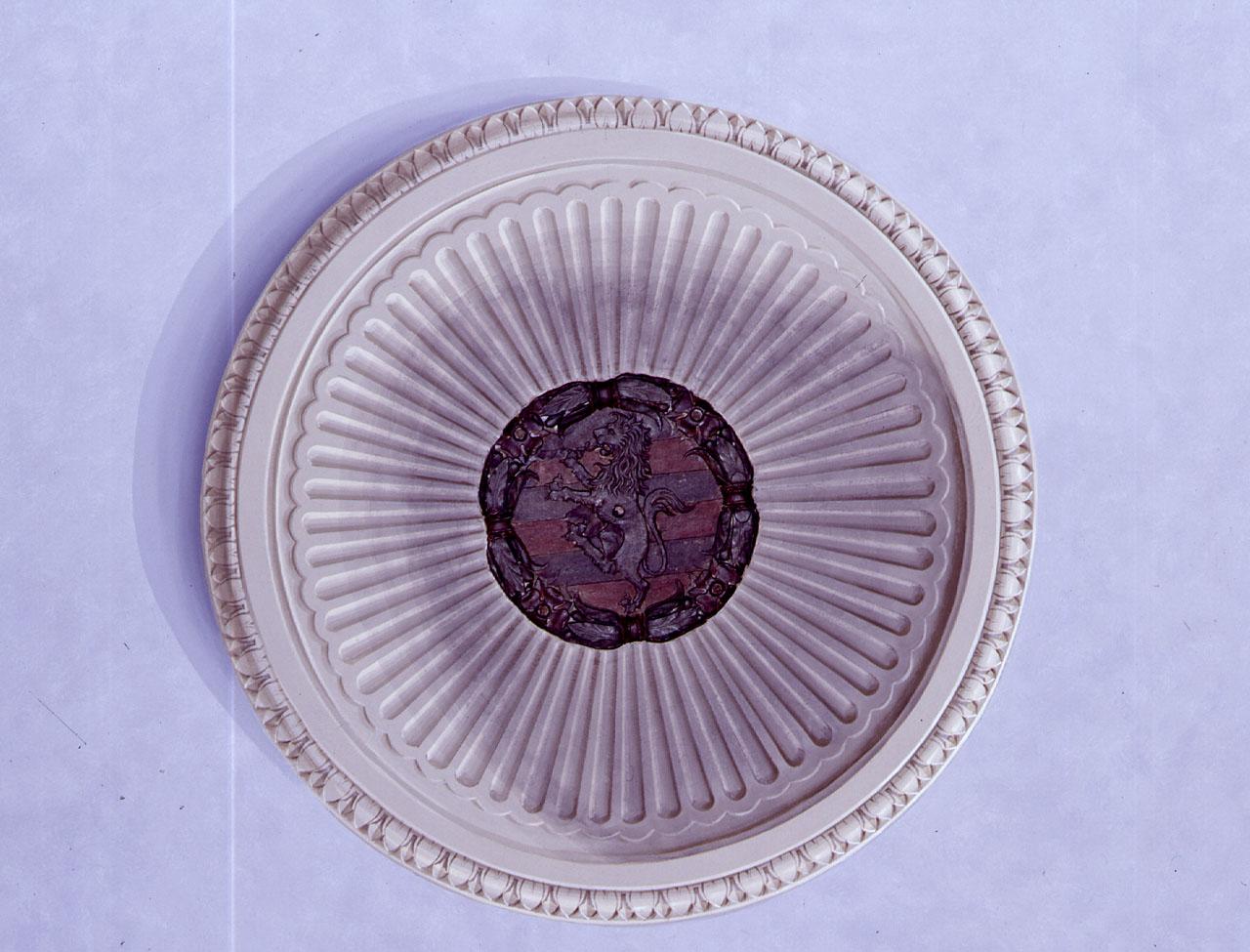 stemma gentilizio della famiglia Ricasoli (chiave di volta) - produzione fiorentina (sec. XV)