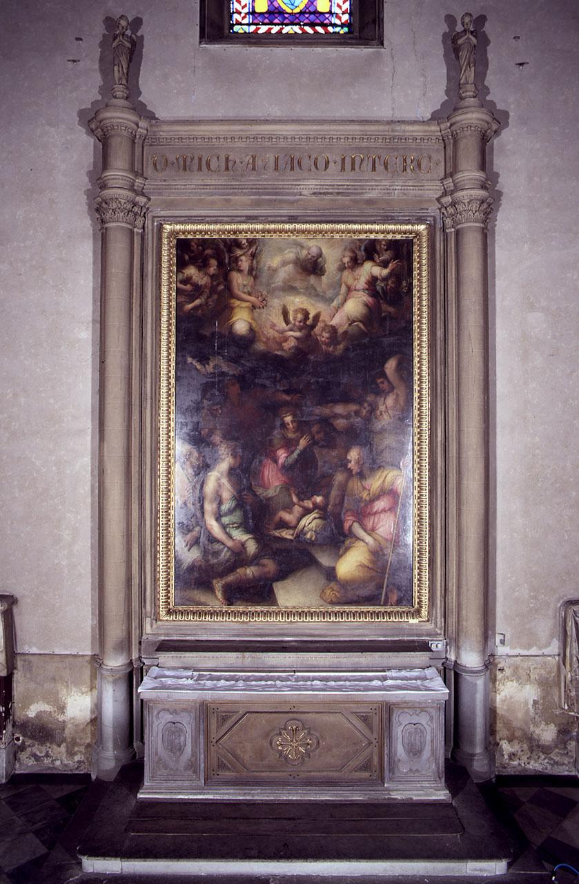 altare di Vasari Giorgio - produzione fiorentina (sec. XVI, sec. XIX)