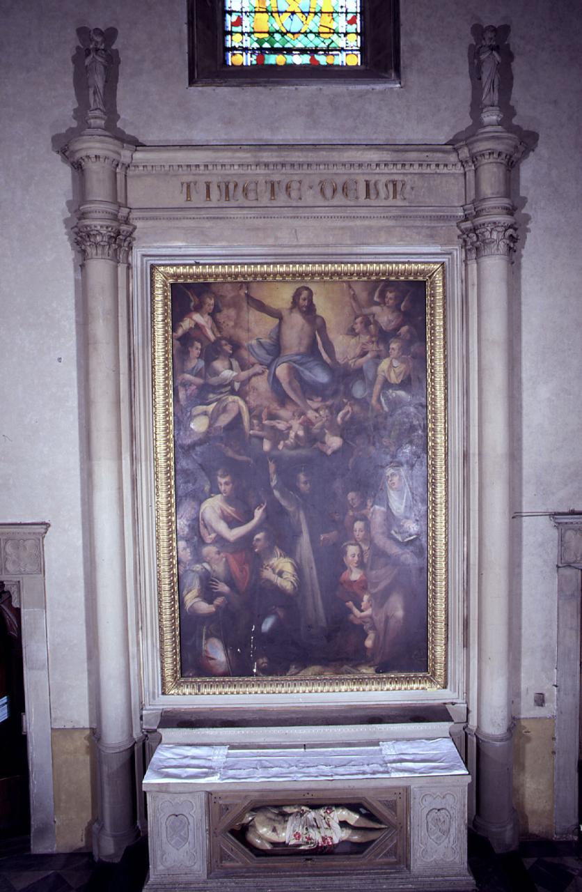 altare di Vasari Giorgio - produzione fiorentina (sec. XVI, sec. XIX)