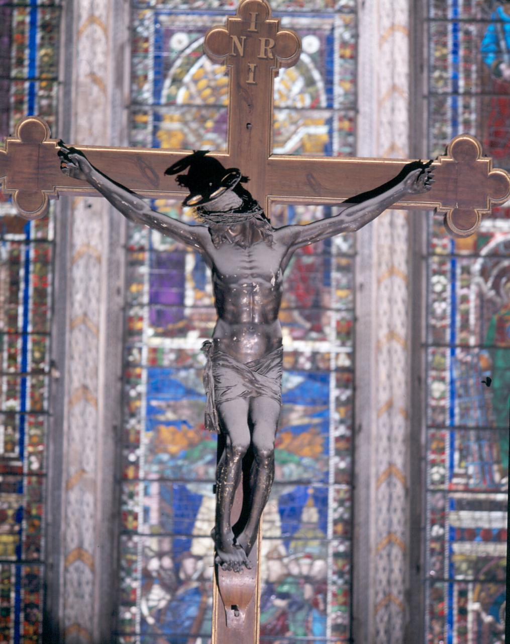 Cristo crocifisso (crocifisso) - ambito fiorentino (sec. XV-XVI)