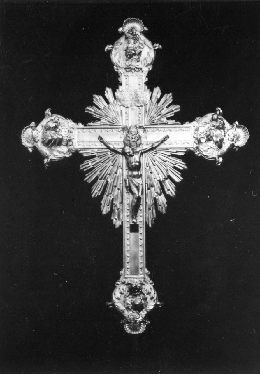 Cristo crocifisso (croce processionale) di Guadagni Gaetano (prima metà sec. XIX)