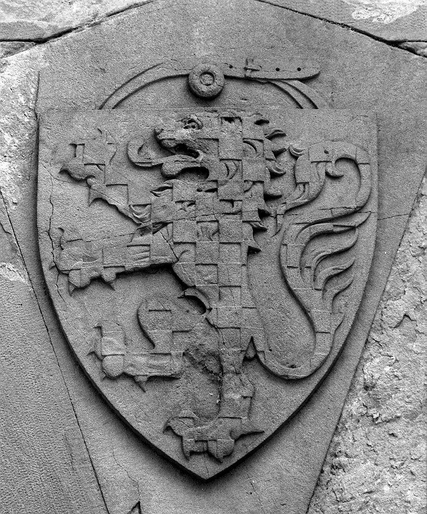 stemma gentilizio della famiglia Arrighi (rilievo) - produzione toscana (sec. XIX)