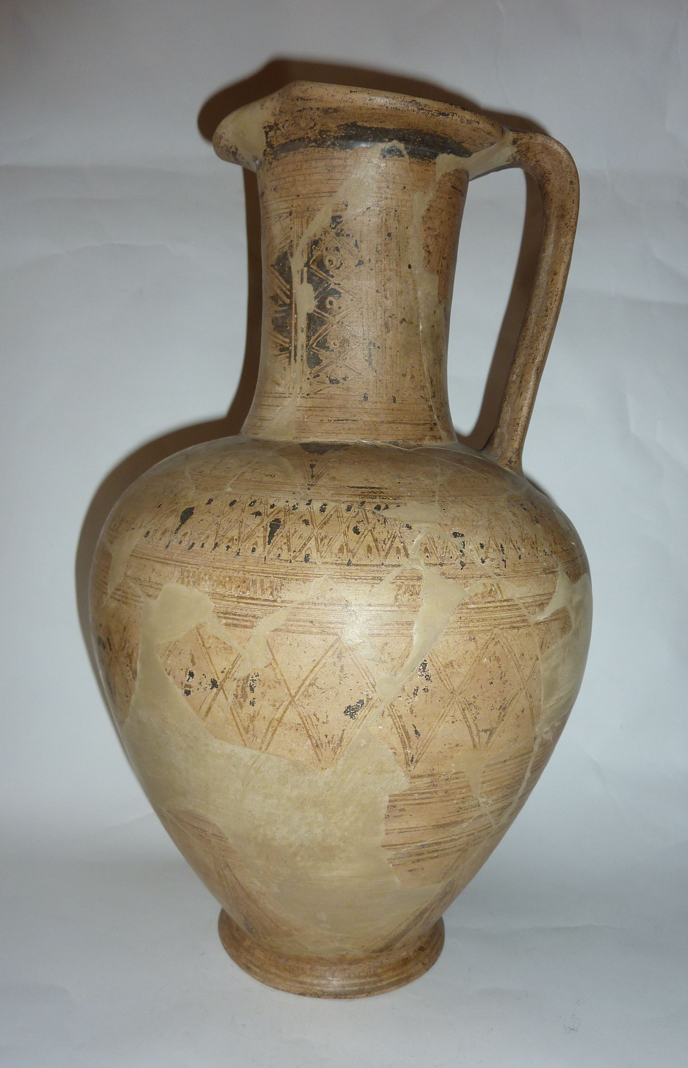 oinochoe (secondo quarto VII sec. a.C)