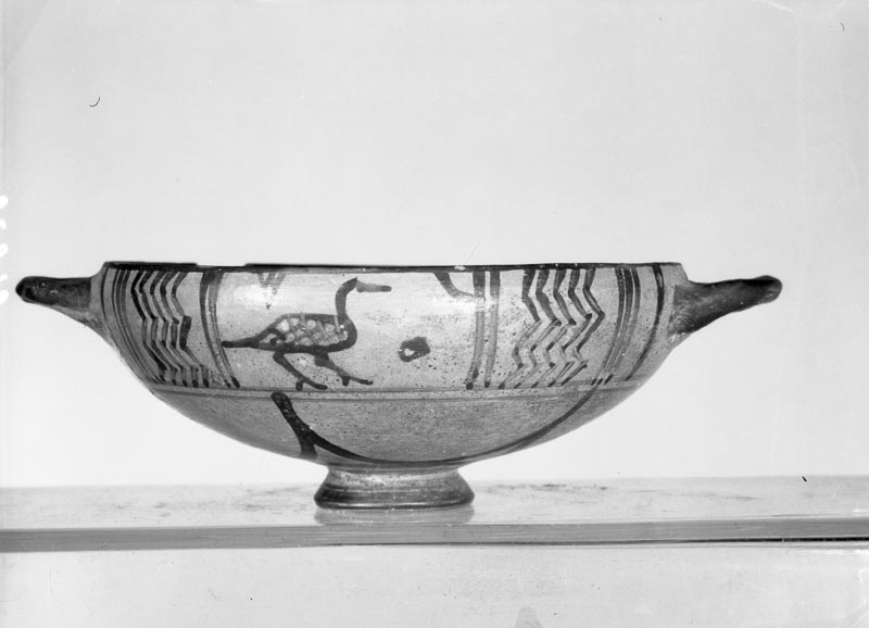 coppa ad uccelli (metà VII sec. a.C)