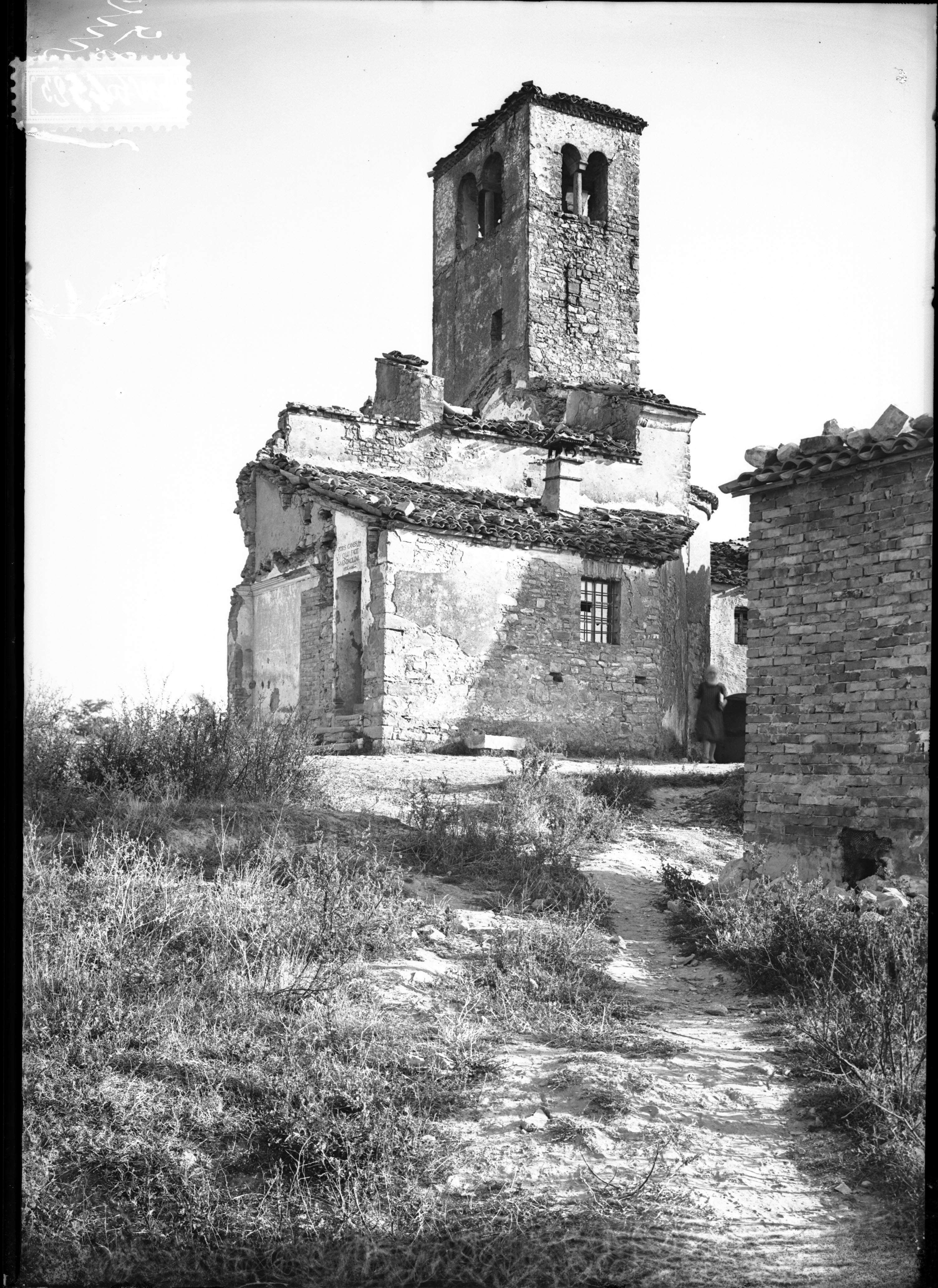 Italia - Emilia Romagna – Vernasca – Pieve di San Colombano (negativo, insieme) di Dal Miglio (XX)