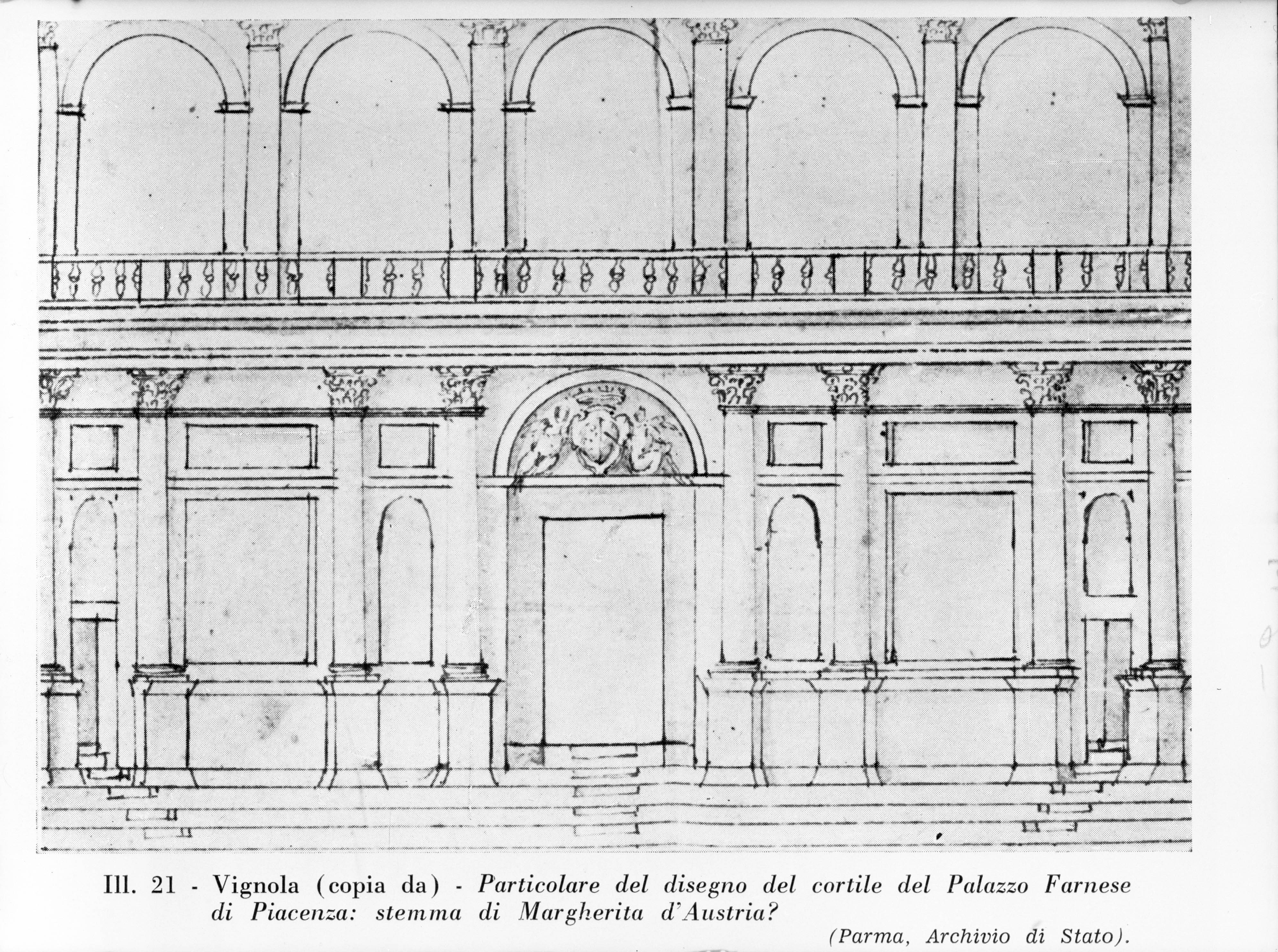 Disegni architettonici - Progetti - Prospetti (negativo) di Anonimo (XX)