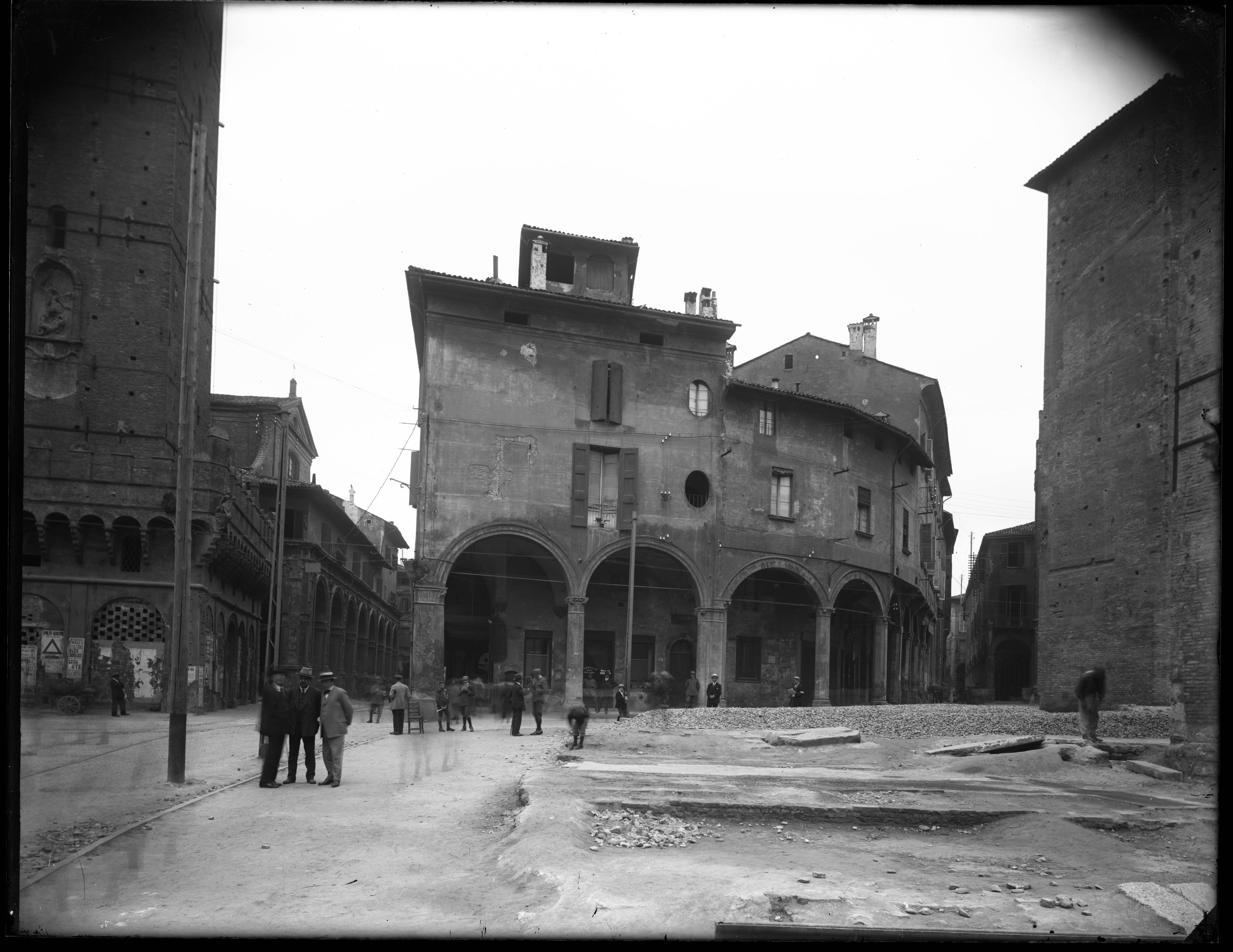 Vedute - Piazze - Centri storici (negativo) di Castelli, Giovanni (XX)