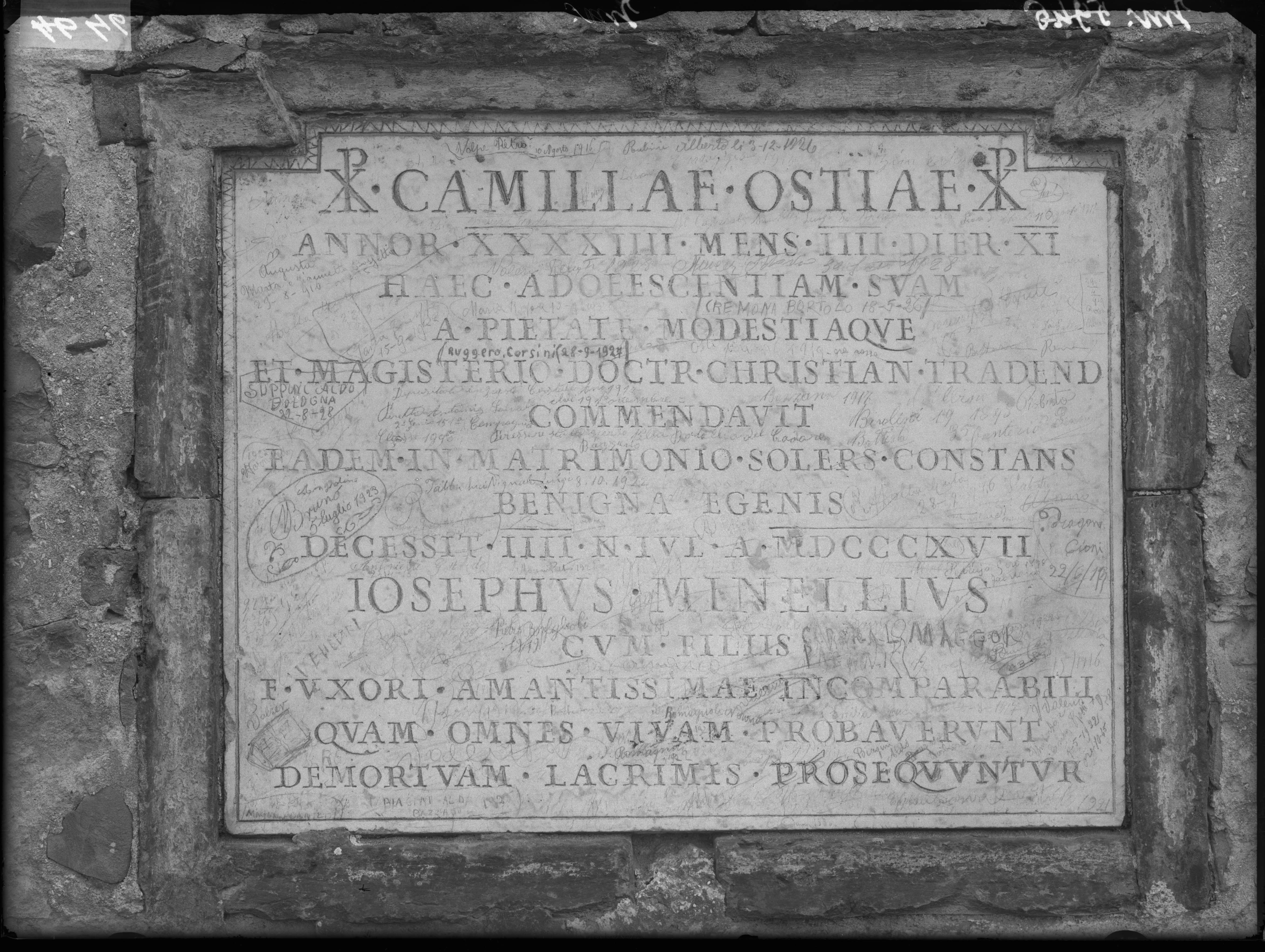 Italia - Emilia Romagna - Bazzano - Rocca dei Bentivoglio (negativo) di Bolognesi Orsini (XX)