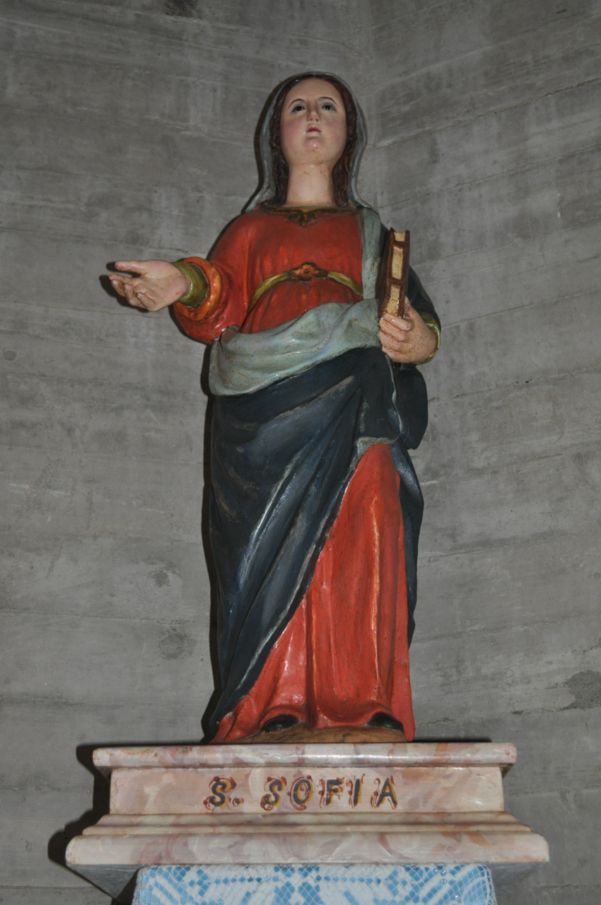 Santa Sofia (statua) - ambito sardo (sec. XVII)