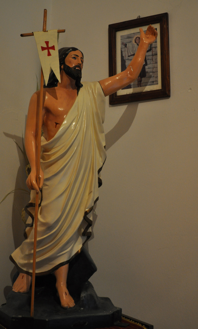 Cristo Salvatore (scultura) di Frigo Plinio Casa veneta d'arredi sacri (prima metà sec. XX)
