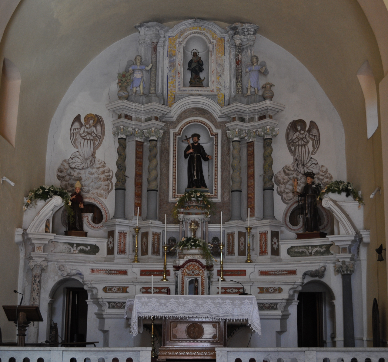 altare maggiore - ambito sardo (prima metà sec. XIX)