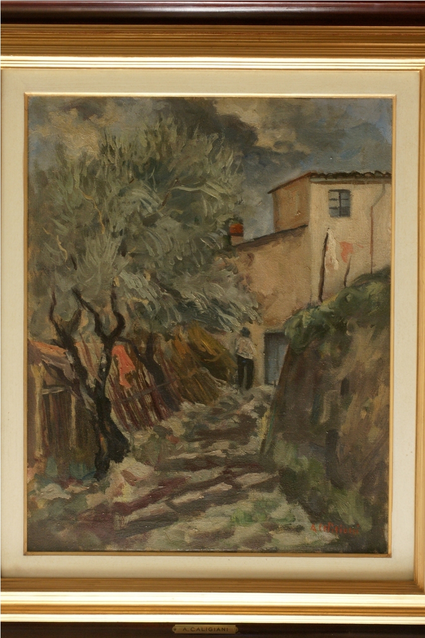 Paesaggio con colono, paesaggio rurale (dipinto)