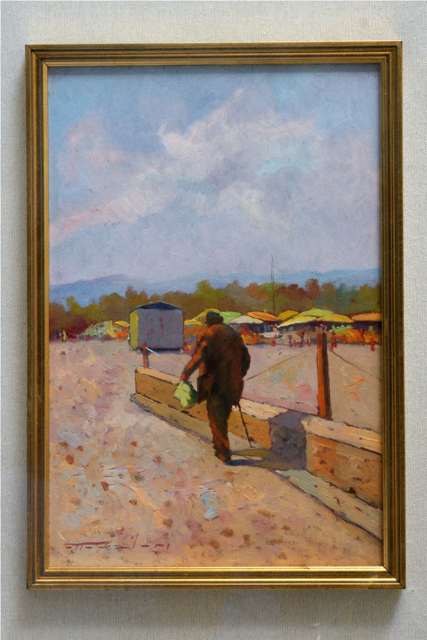 Lungo la spiaggia, paesaggio (dipinto)
