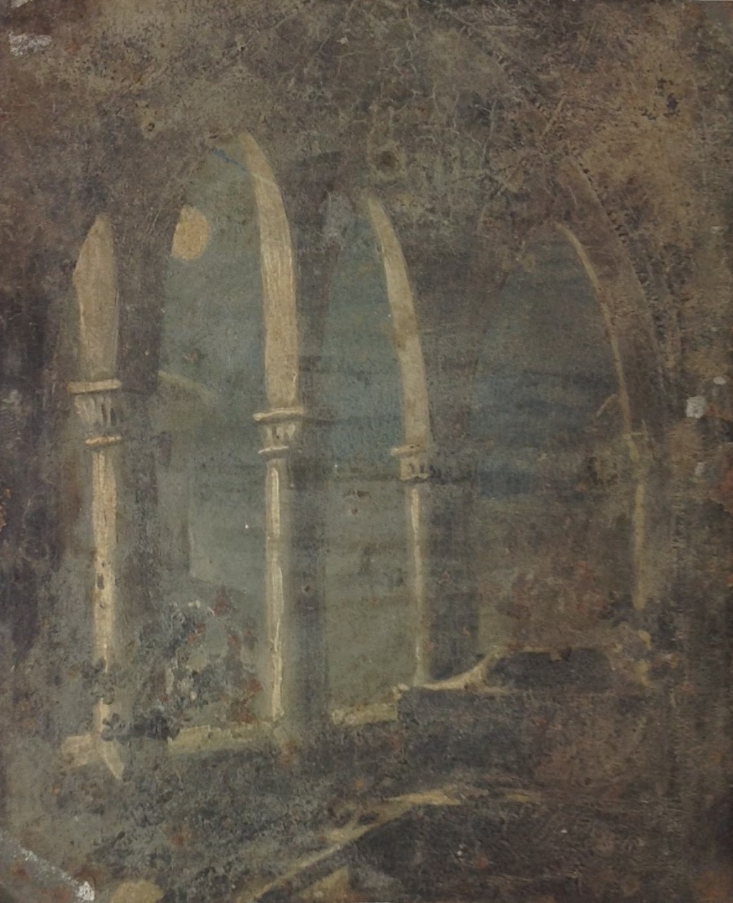 chiostro (dipinto) - ambito italiano (sec. XVII)