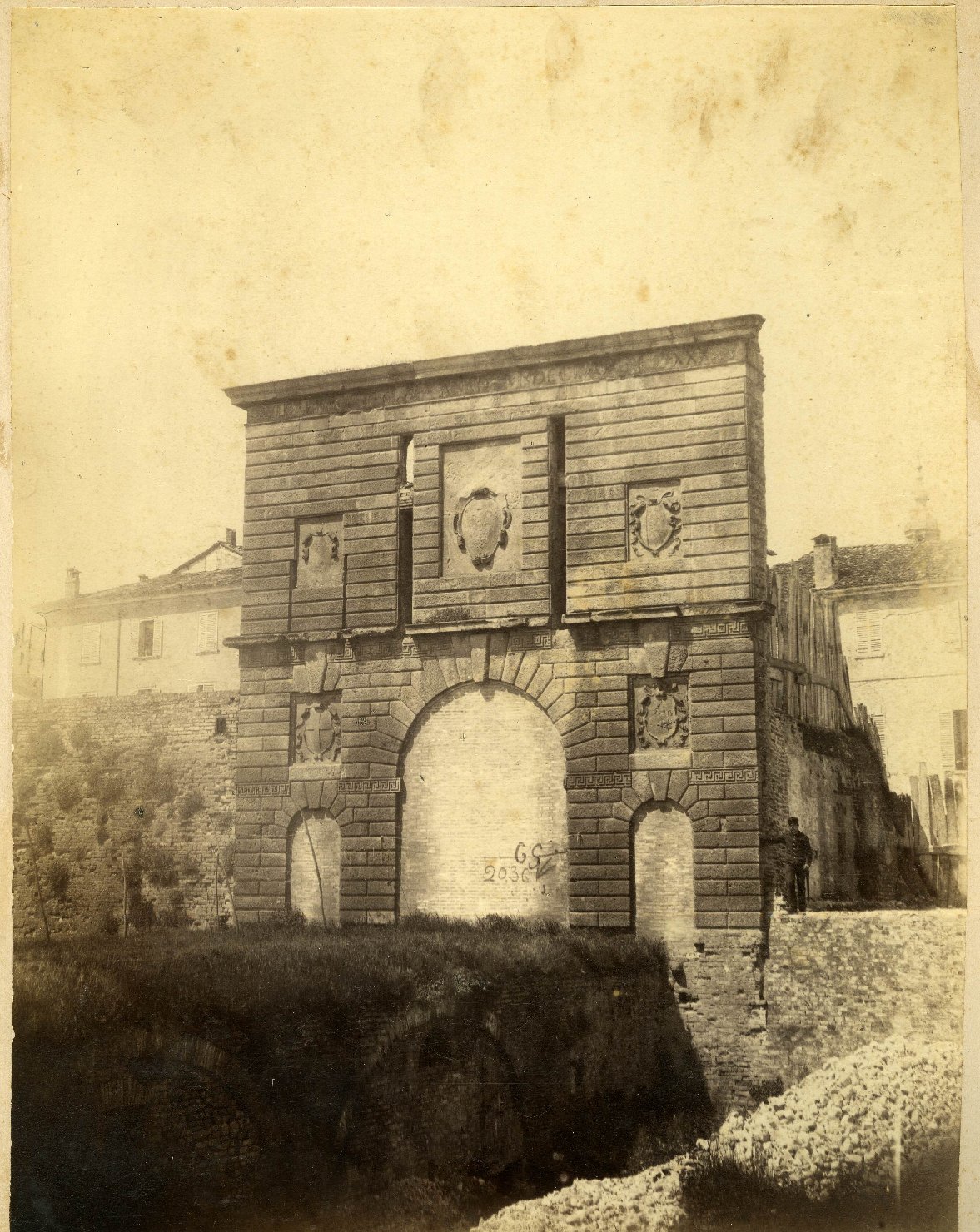Architettura – Mura – Porte di città (positivo) di Grolli, Carlo (ultimo quarto XIX)