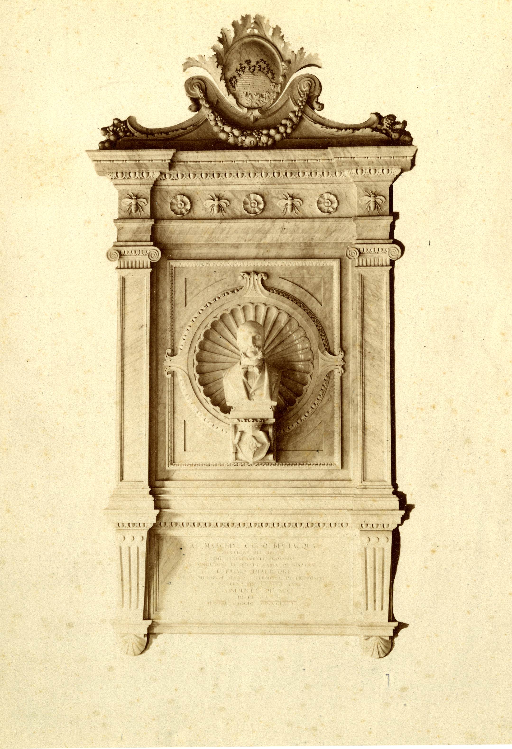 Italia – Bologna - Palazzo di Residenza - Sede della Cassa di Risparmio in Bologna (positivo) di Anonimo (ultimo quarto XIX)