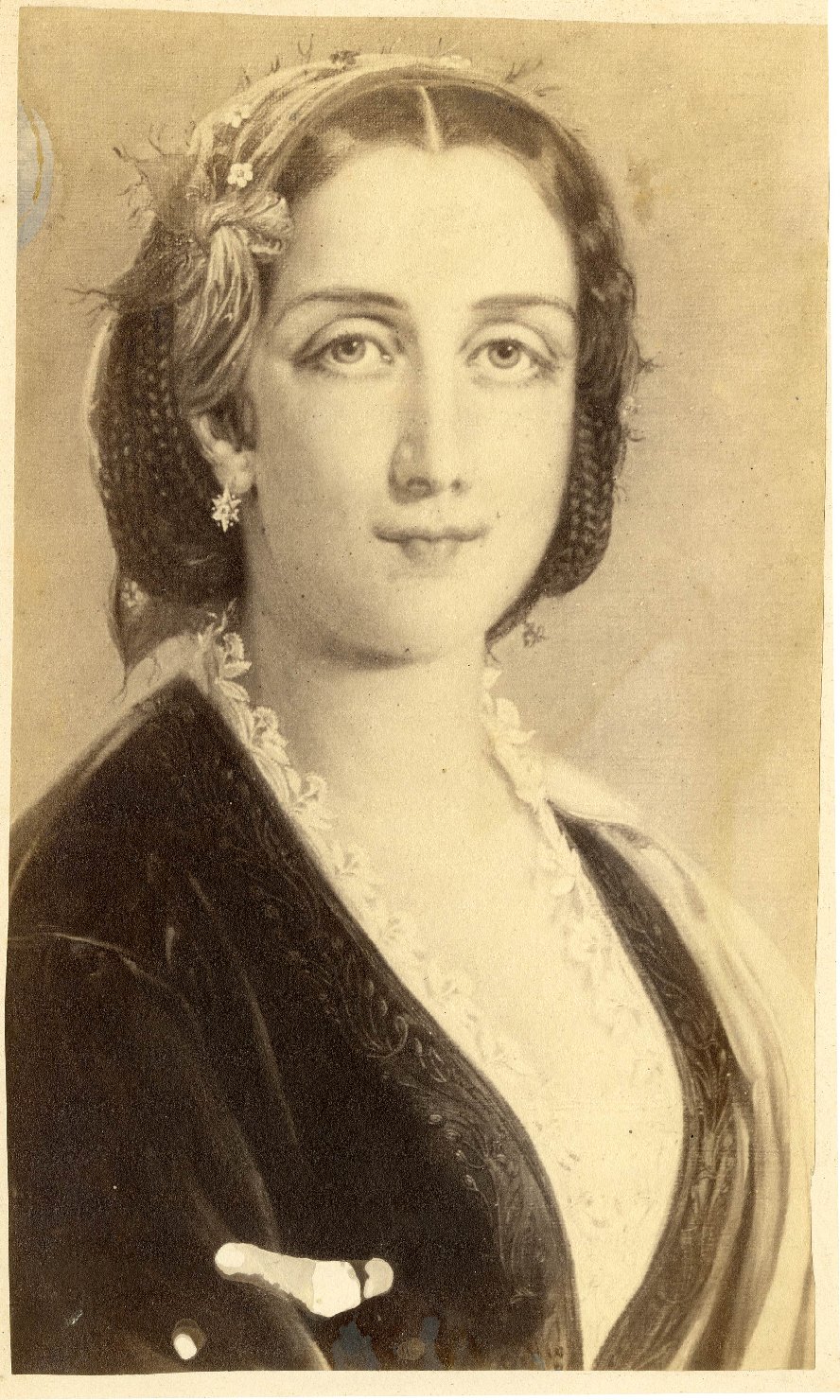 Donna – Ritratti (positivo) di Anonimo (seconda metà XIX)