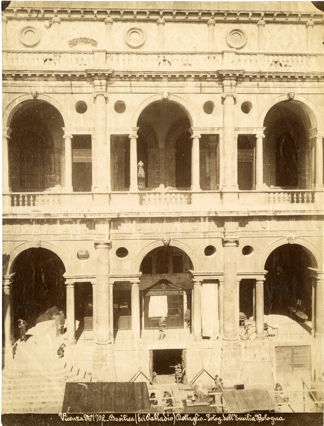 Architetti - Italia - Sec. 16. - Palladio, Andrea (positivo) di Poppi, Pietro (stabilimento), Palladio, Andrea (XIX)