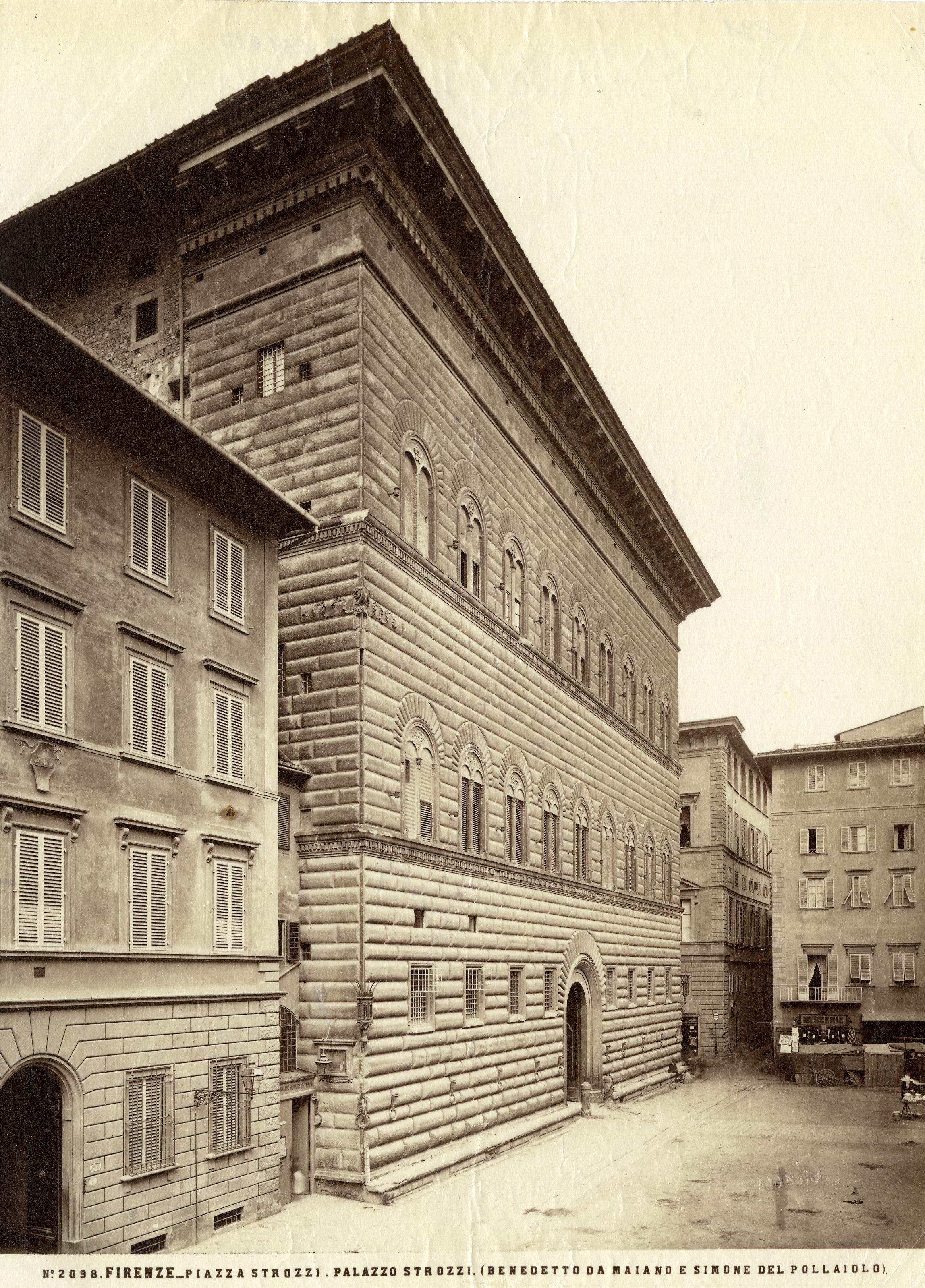 Architetti - Italia - Sec. 15. - Benedetto da Maiano (positivo) di Alinari, Fratelli, Benedetto da Maiano (XIX)