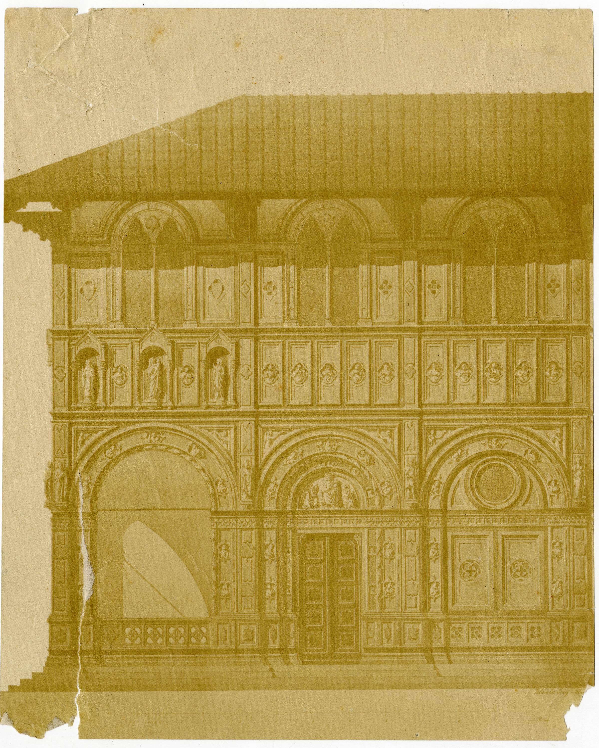 Architettura civile - Palazzi pubblici - Restauri (positivo) di Anonimo seconda metà sec XIX (XIX)