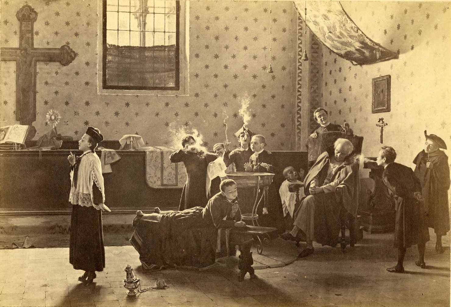 Pittori - Italia - Sec. 19. - Orfei- Orfeo (positivo) di Anonimo seconda metà sec XIX, Orfei, Orfeo (XIX)