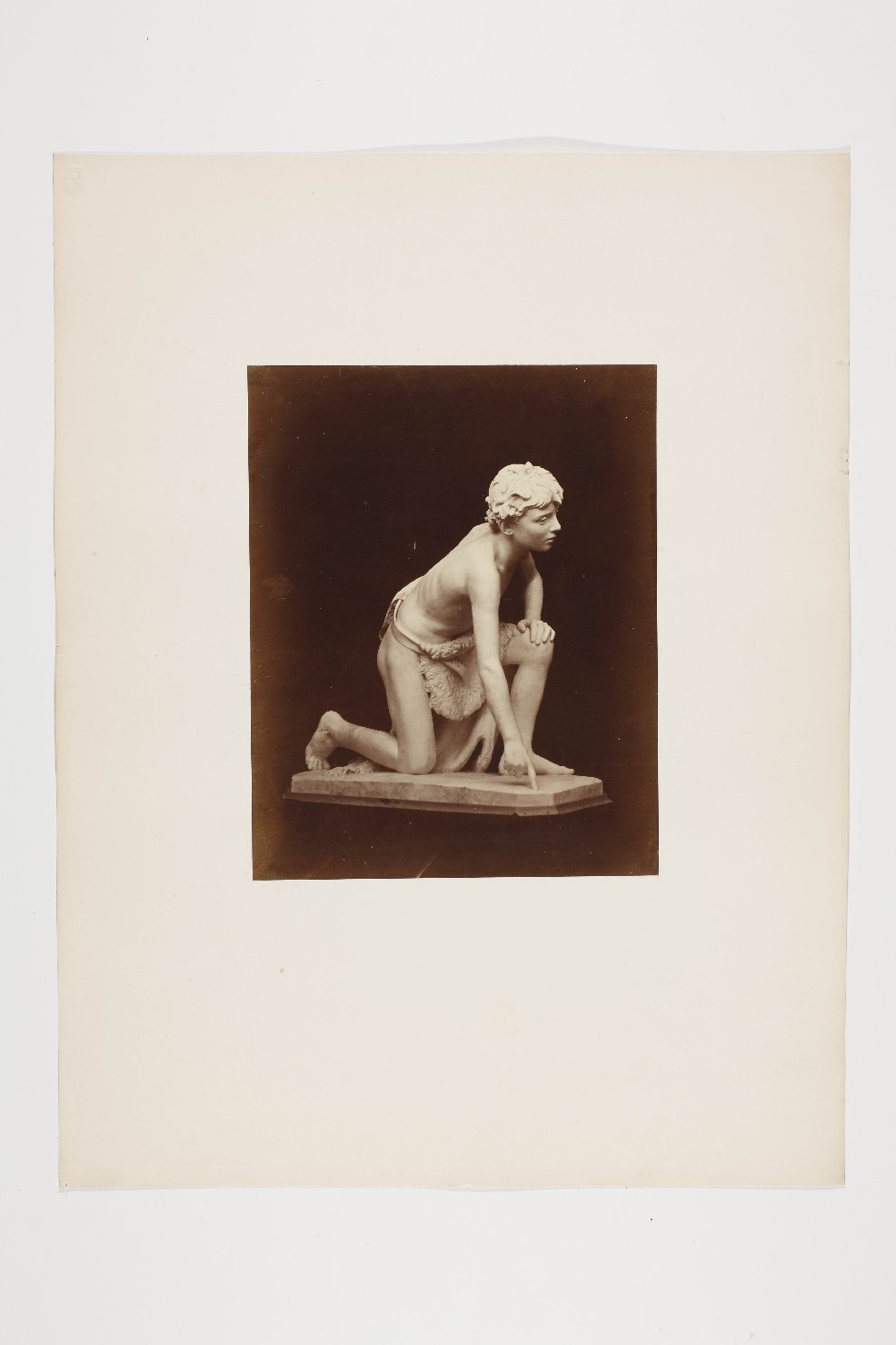 Scultura - Sculture in gesso - Bozzetti (positivo) di Anonimo seconda metà sec XIX, Monti, Federico (XIX)