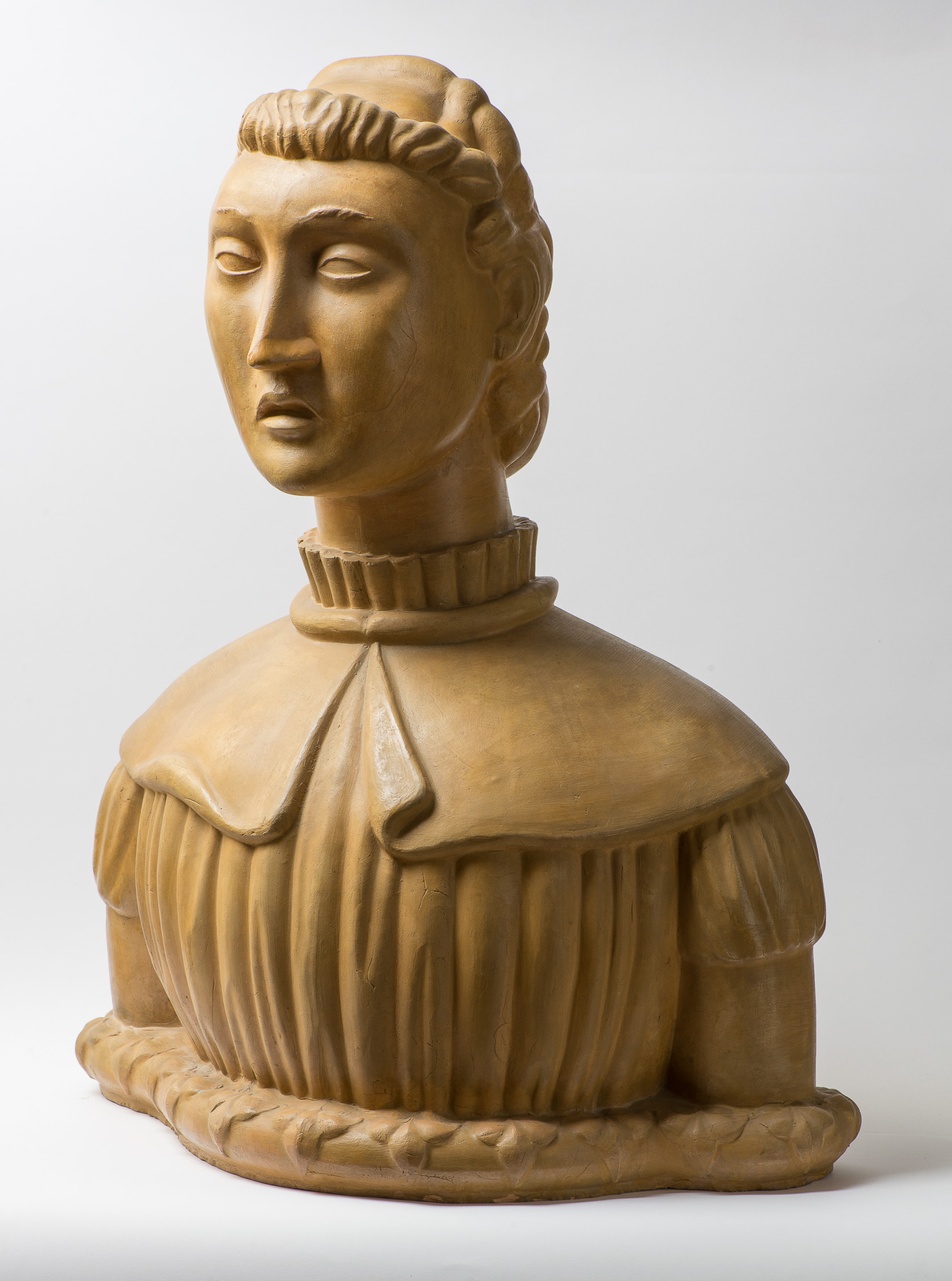 Busto di ragazza, Busto di ragazza (scultura) di Martini Arturo - ambito italiano (prima metà XX)