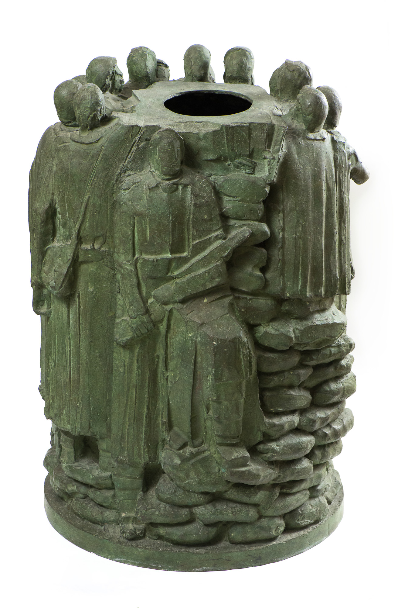 Monumento al Duca d'Aosta, Gruppo di uomini in cerchio (scultura) di Martini Arturo - ambito italiano (prima metà XX)