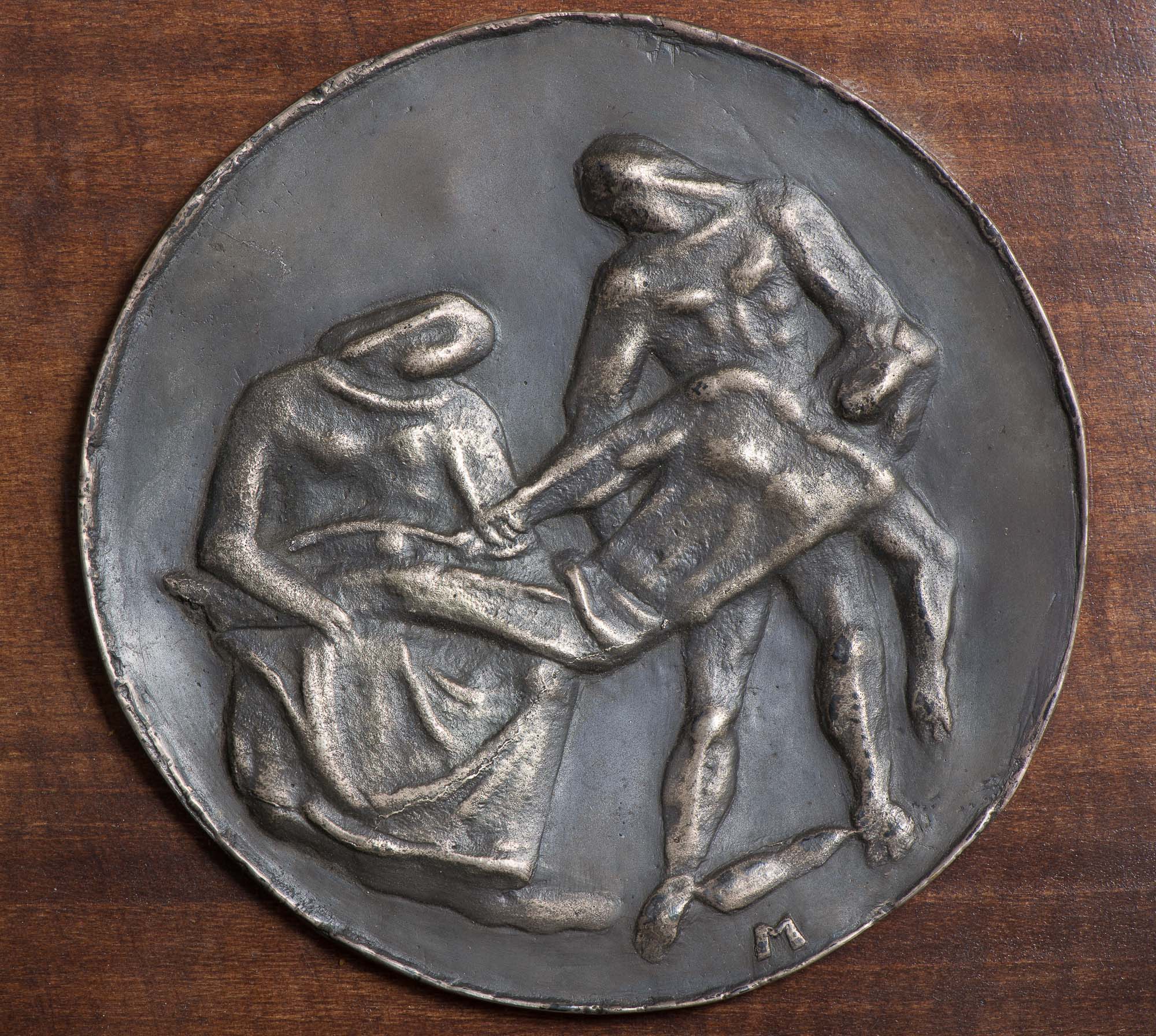 Deposizione, Deposizione di Cristo (medaglia) di Martini Arturo - ambito italiano (prima metà XX)