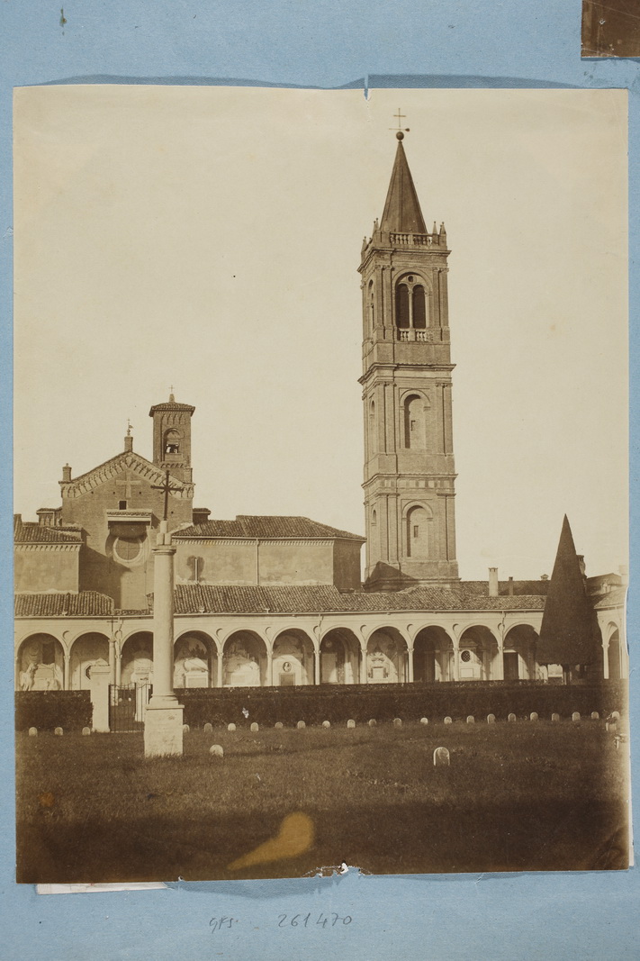 Italia - Emilia Romagna - Bologna - Cimitero monumentale della Certosa - Chiostro III (positivo, elemento-parte componente) di Anonimo (XIX)