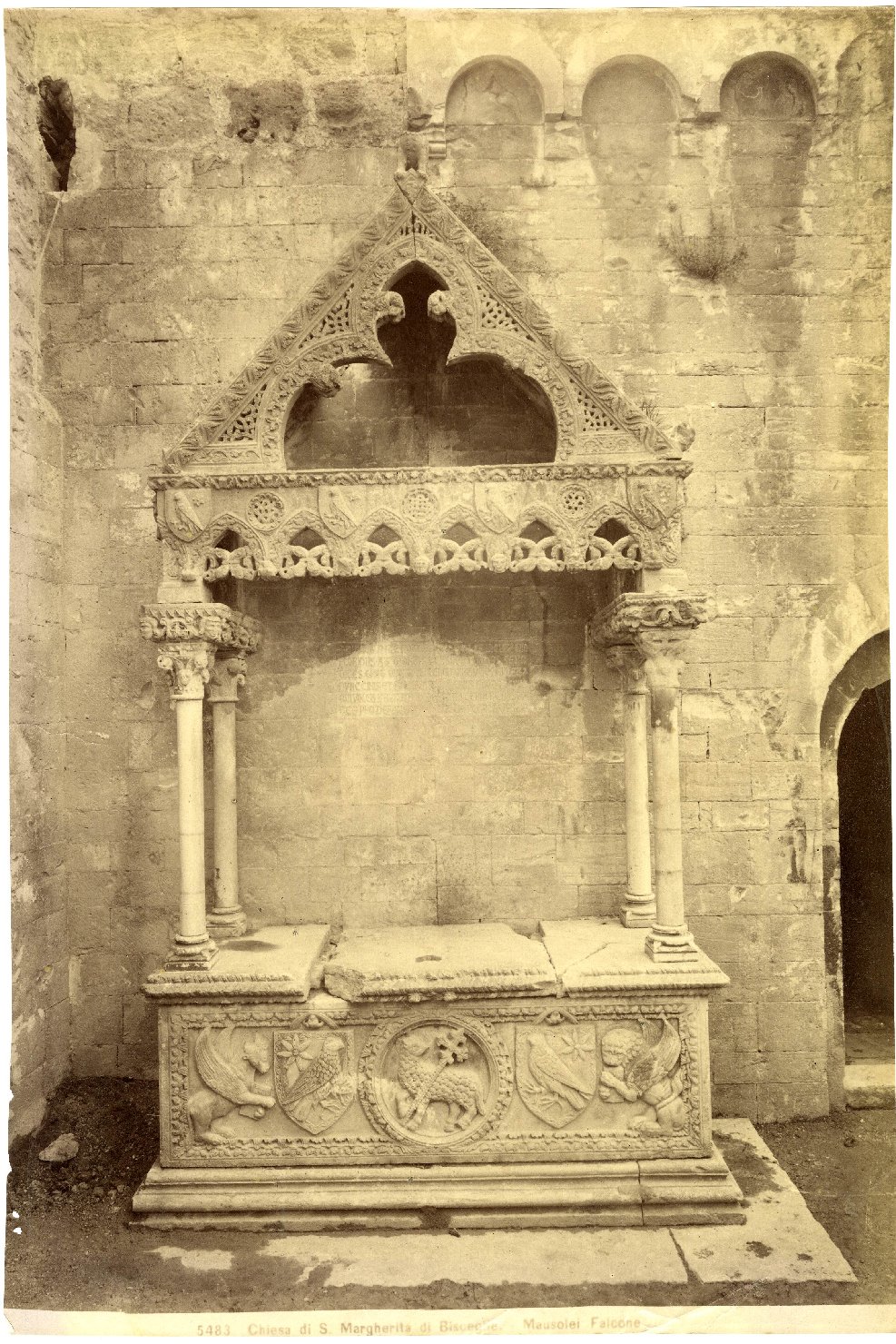 Puglia - Bisceglie - Chiesa di Santa Margherita (positivo) di Moscioni, Romualdo (attribuito), Facitolo, Pietro (XIX)