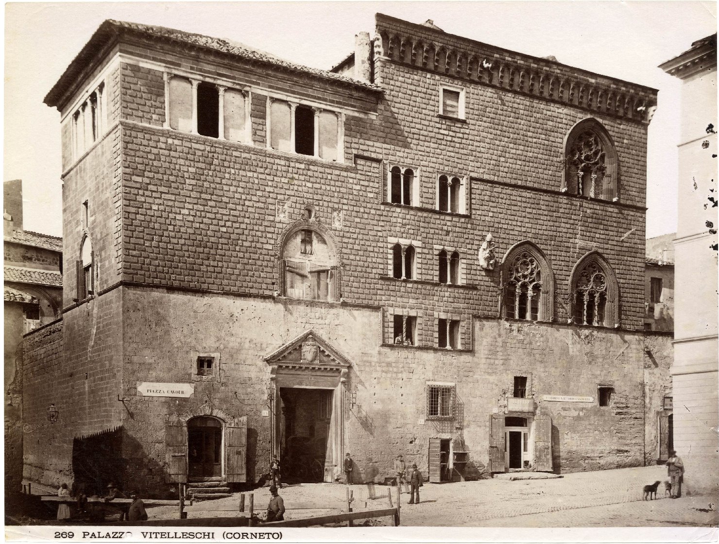 Architettura civile - Palazzi - Facciata (positivo) di Anderson, Domenico (XIX)