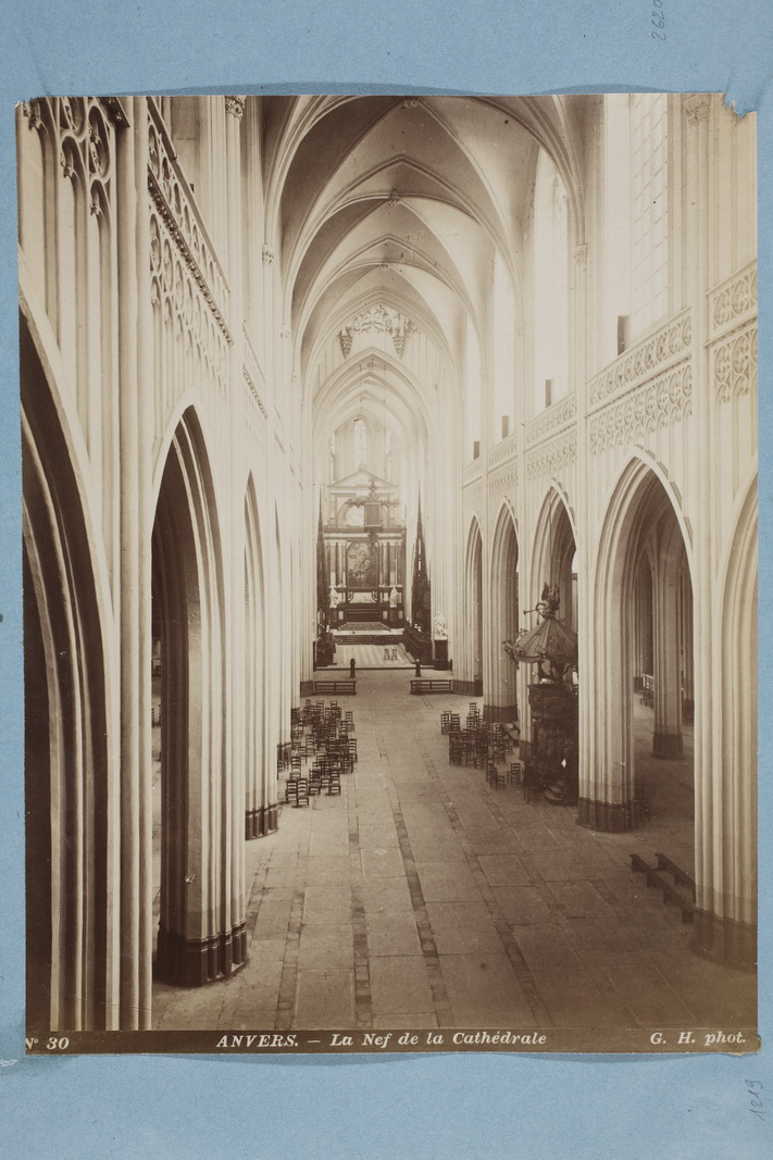 Belgio - Anversa - Cattedrale di Nostra Signora <1352-sec.16> (positivo) di Hermans, Gustave, Appelmans, Peter, Keldermans, Rombout, II, Waghemakere, Dominicus de (XIX)