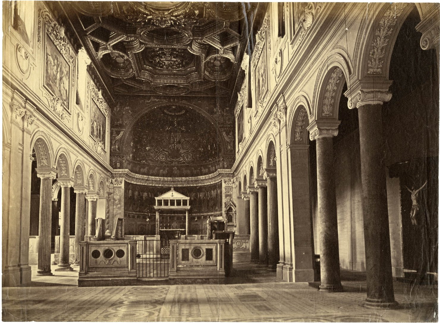 Lazio - Roma - Basilica di San Clemente (positivo) di Anonimo secc. XIX-XX/ fine-inizio (fine/ inizio XIX-XX)