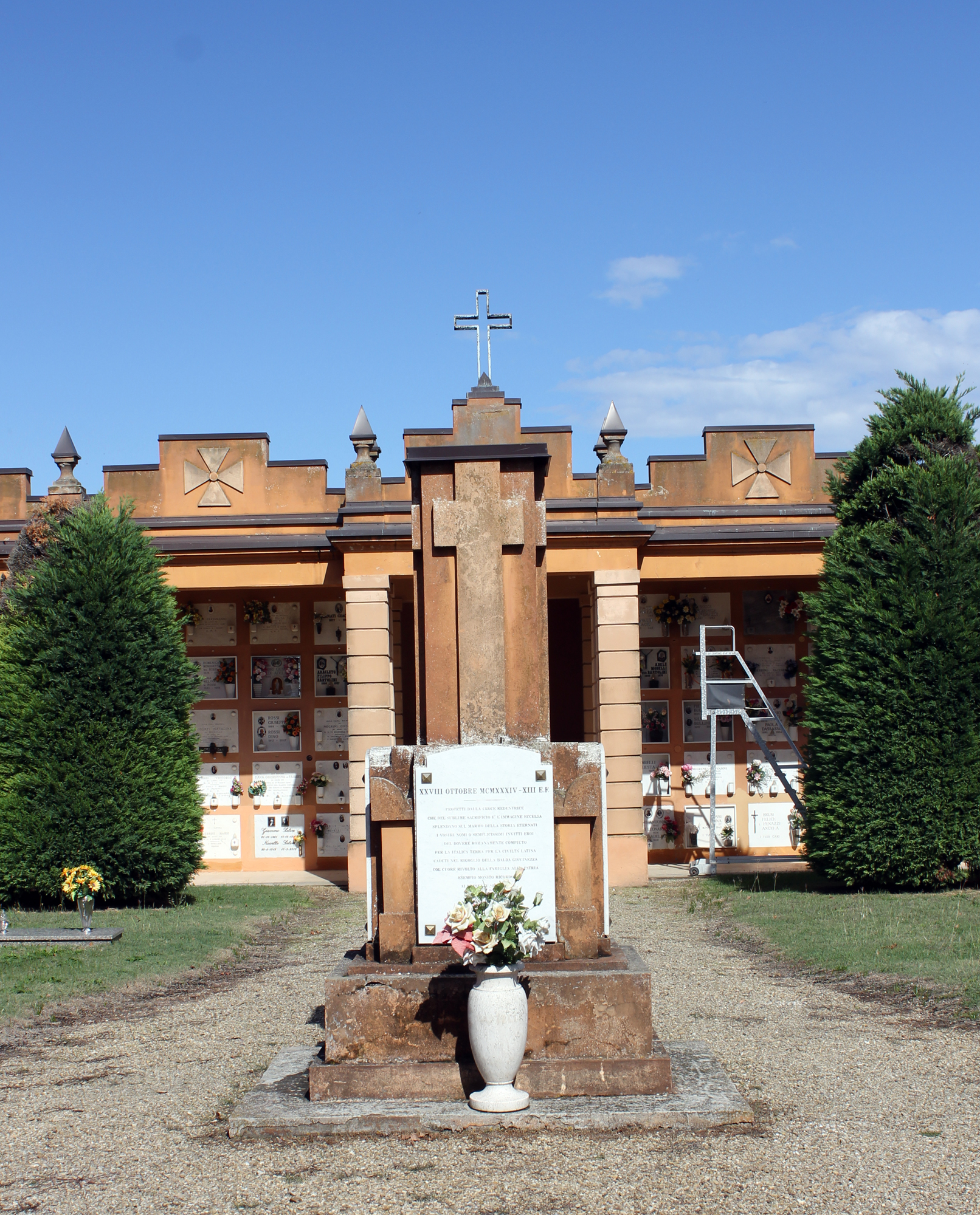 monumento ai caduti - a cippo, opera isolata - ambito italiano (XX)