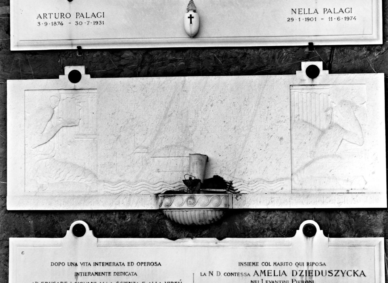 lapide tombale di Martinuzzi Napoleone (sec. XX)