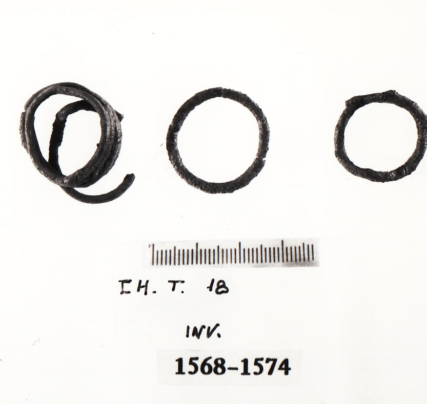 anello, fermatrecce - Cultura Ligure (Prima Età del Ferro)
