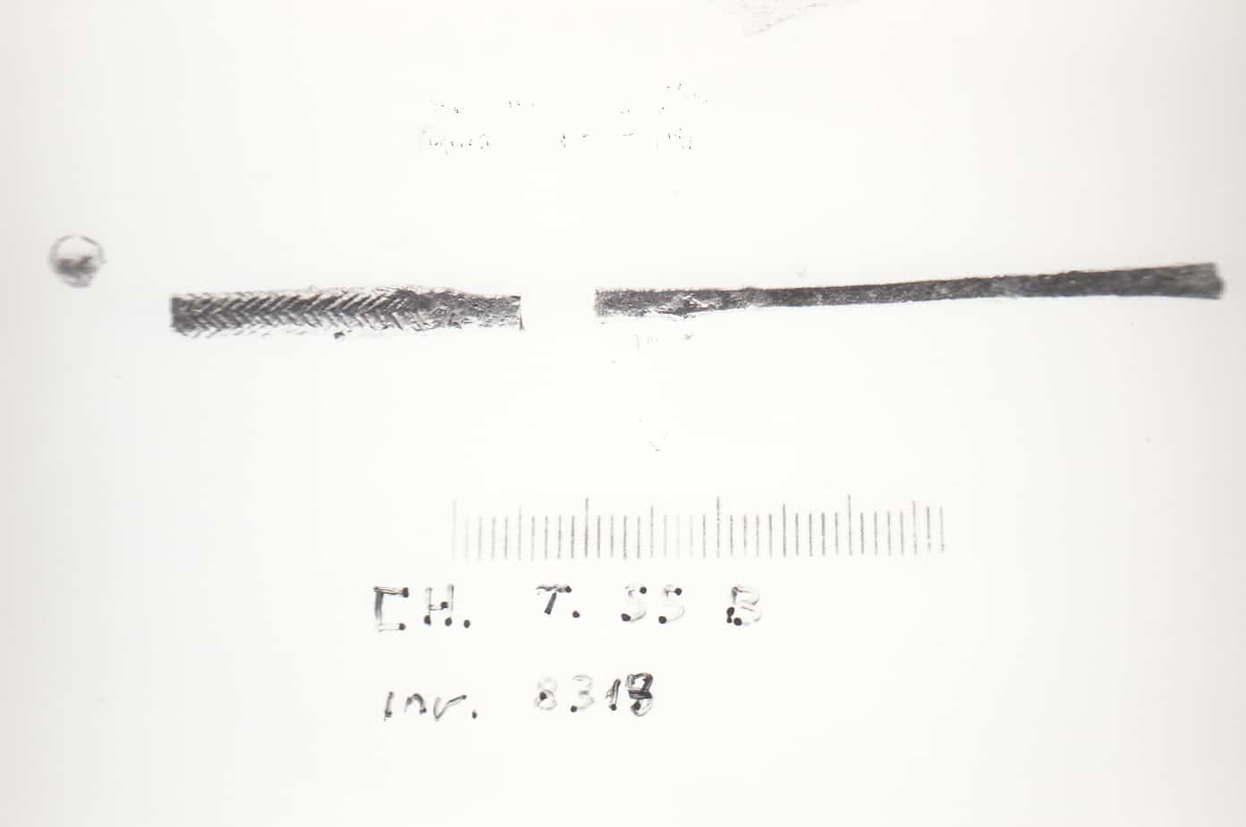 oggetto da toilette - Cultura Ligure della Prima Età del Ferro (VII a.C)