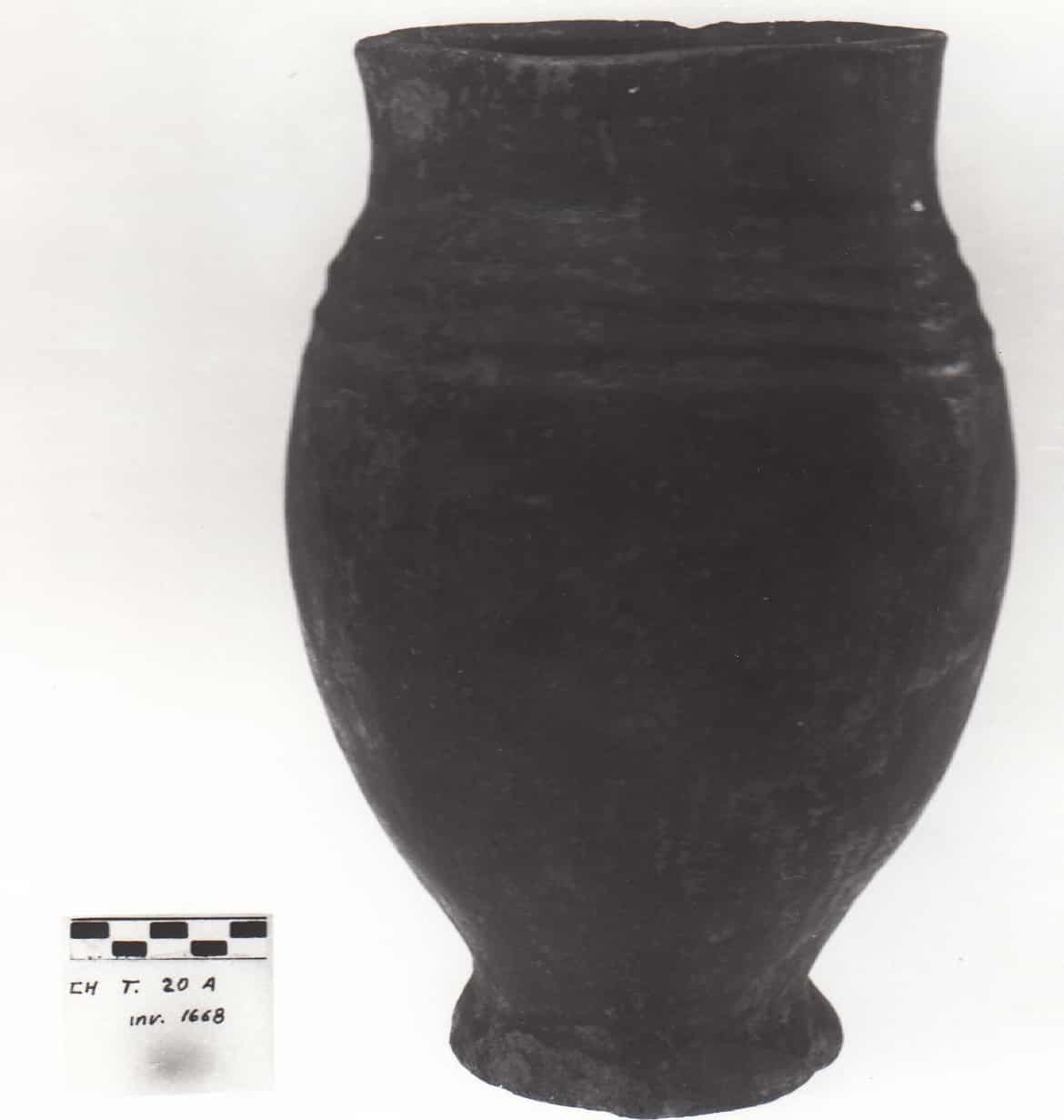 urna, olla ovoidale (VII a.C)