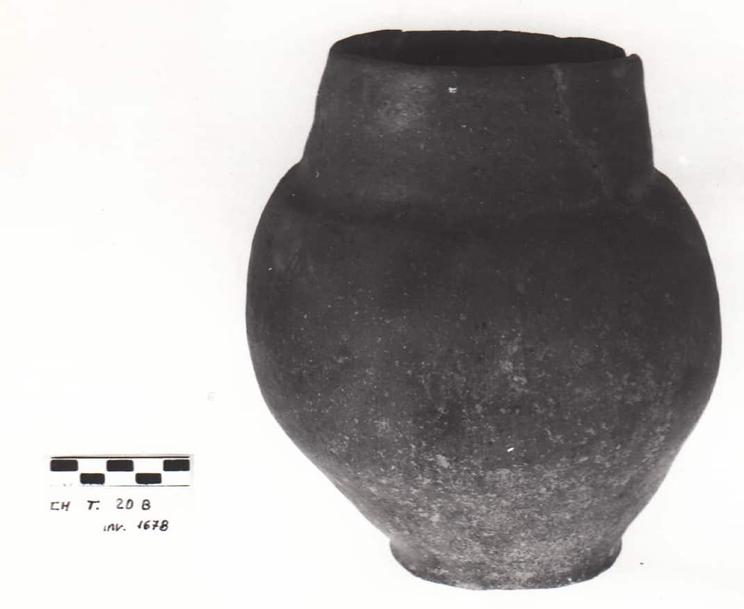 urna, olla ovoidale (VII a.C)