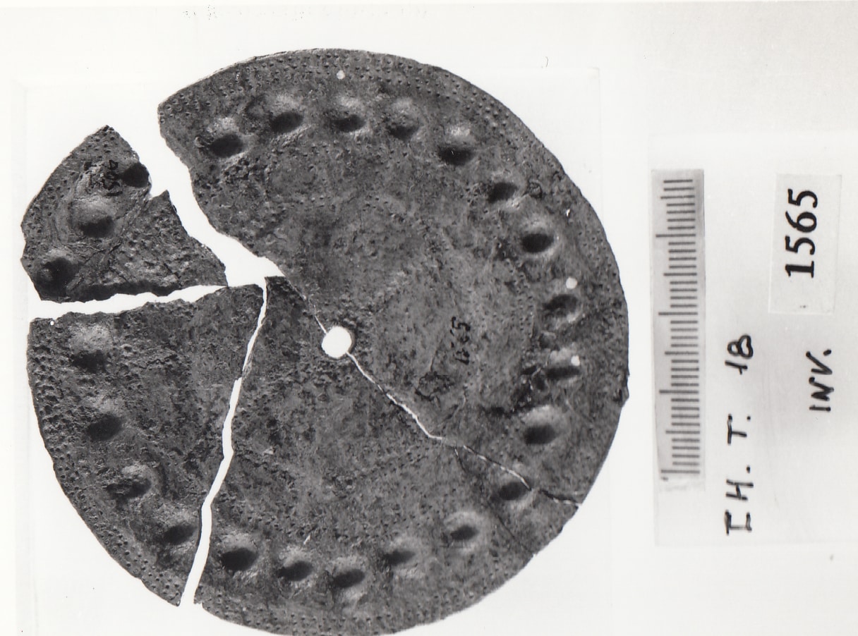 disco - Cultura Ligure della Prima Età del Ferro (VII a.C)