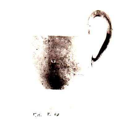 tazza - Cultura Ligure della Prima Età del Ferro (VII a.C)