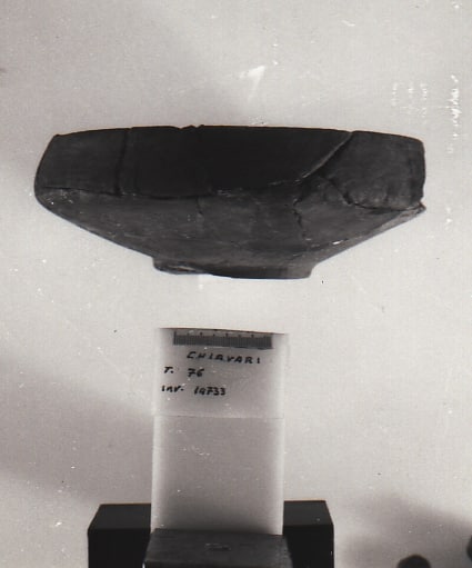 scodella - Cultura Ligure della Prima Età del Ferro (VII a.C)